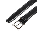 Ceinture en cuir noir Crockett & Jones