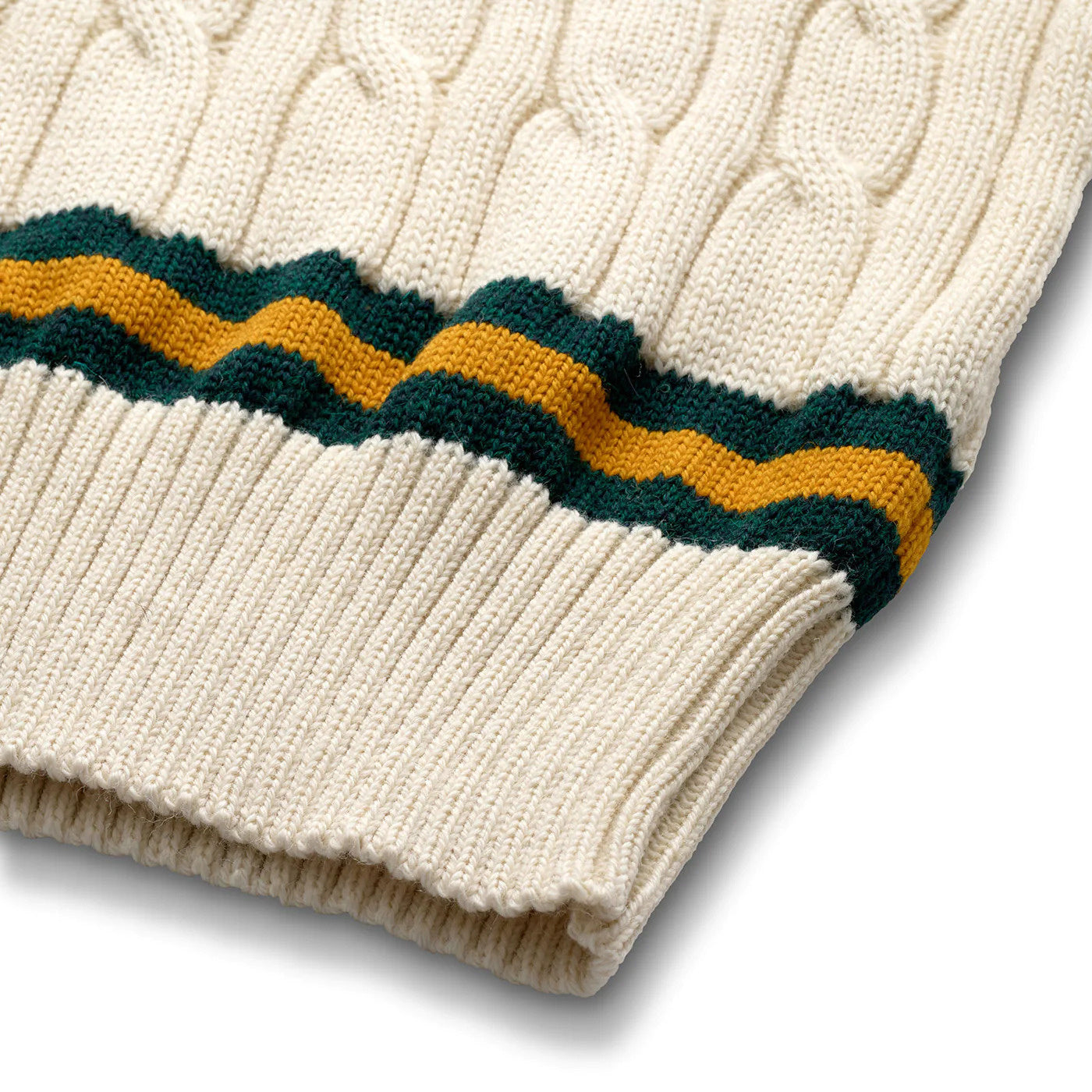 Fox flannel cricket sweater