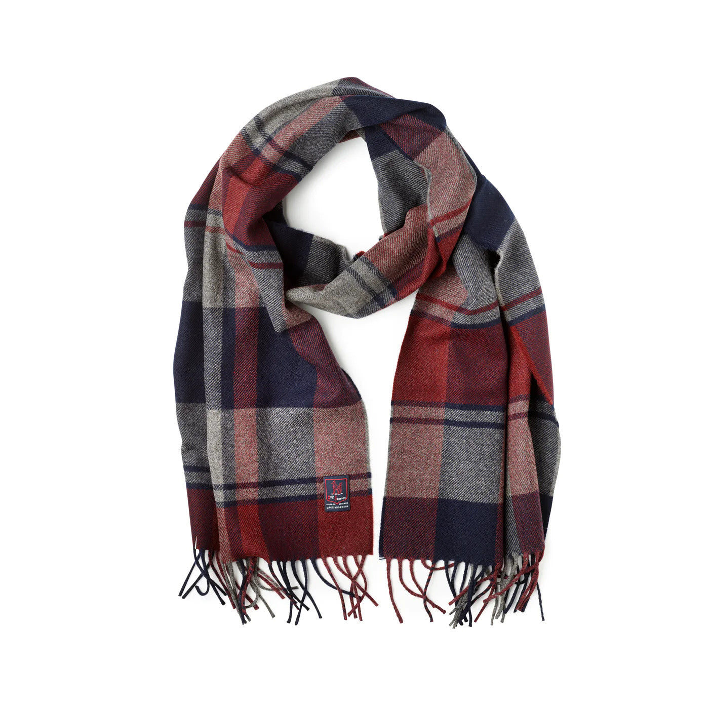Fox flannel scarve
